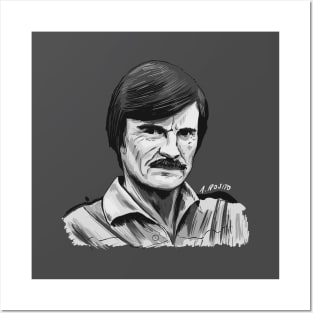 Andrei Tarkovsky Portrait Illustration Posters and Art